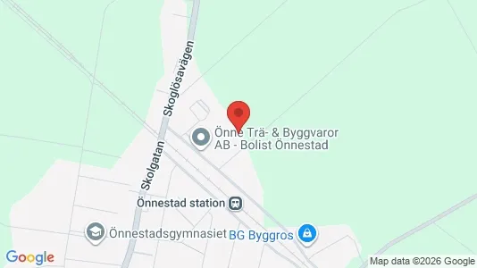 Affärslokaler att hyra i Kristianstad - kort over placeringen