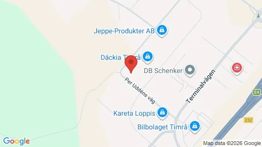 Affärslokaler till försäljning i Timrå - Bild från Google Street View