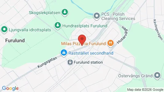 Kliniklokaler att hyra i Kävlinge - kort over placeringen