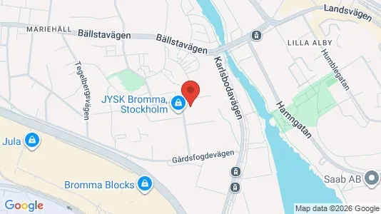 Kontorslokaler att hyra i Stockholm Innerstad - kort over placeringen