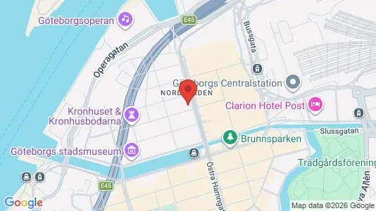 Kontorslokaler att hyra i Göteborg Centrum - Bild från Google Street View