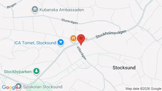 Fastighetsmarker till försäljning i Solna - Bild från Google Street View