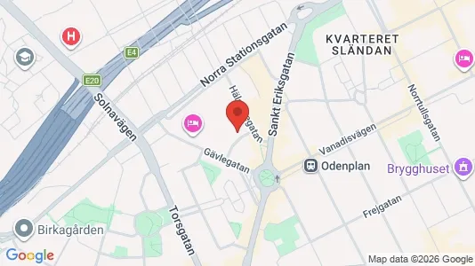 Kontorslokaler att hyra i Vasastan - Bild från Google Street View