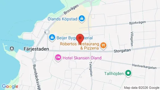 Bostadsfastigheter till försäljning i Mörbylånga - kort over placeringen