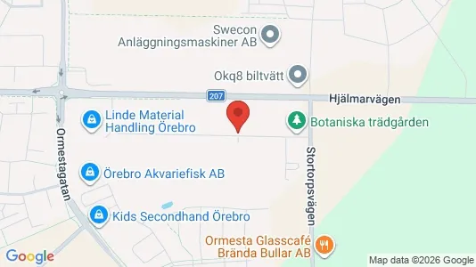 Affärslokaler till försäljning i Örebro - Bild från Google Street View