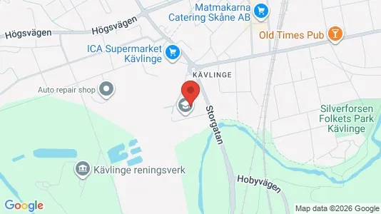 Kontorslokaler att hyra i Kävlinge - Bild från Google Street View