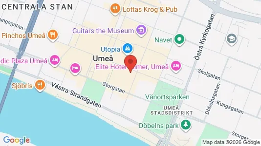 Kontorslokaler att hyra i Umeå - Bild från Google Street View