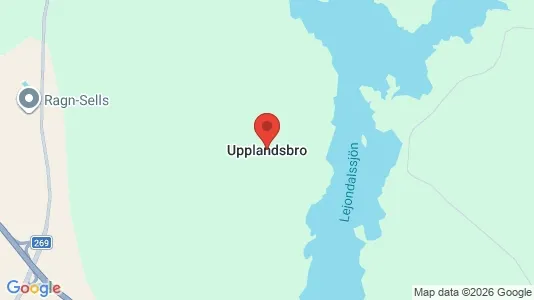 Affärslokaler att hyra i Upplands-Bro - Bild från Google Street View