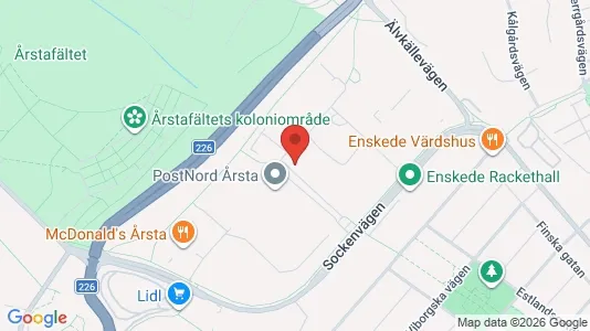 Kontorslokaler att hyra i Hammarbyhamnen - Bild från Google Street View