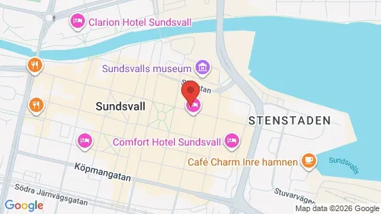 Kontorslokaler att hyra i Sundsvall - Bild från Google Street View