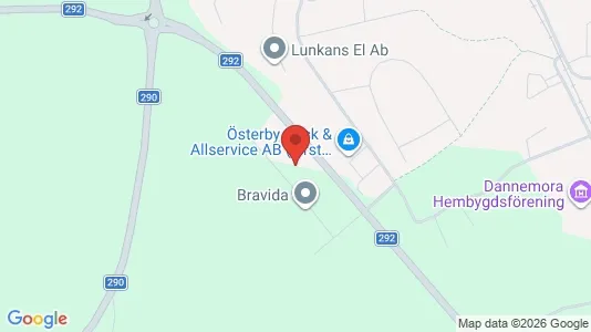 Affärslokaler till försäljning i Östhammar - kort over placeringen
