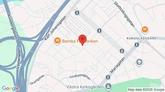 Kontorslokaler att hyra i Majorna-Linné - Bild från Google Street View