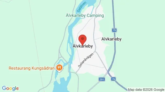 Industrilokaler att hyra i Älvkarleby - kort over placeringen