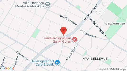 Kontorslokaler att hyra i Limhamn/Bunkeflo - kort over placeringen