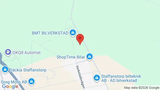 Kontorslokaler att hyra i Staffanstorp - kort over placeringen