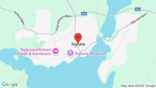 Affärslokaler att hyra i Sigtuna - Bild från Google Street View