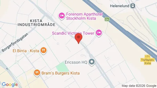Kontorslokaler att hyra i Västerort - kort over placeringen