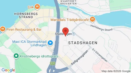 Kontorslokaler att hyra i Kungsholmen - kort over placeringen