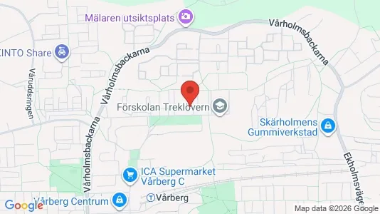 Kontorslokaler att hyra i Söderort - kort over placeringen