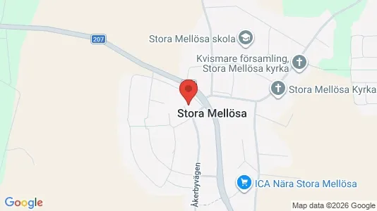 Affärslokaler att hyra i Örebro - kort over placeringen