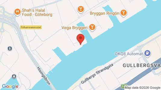 Kontorslokaler att hyra i Lundby - kort over placeringen