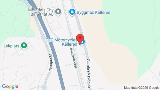 Kontorslokaler att hyra i Mölndal - kort over placeringen