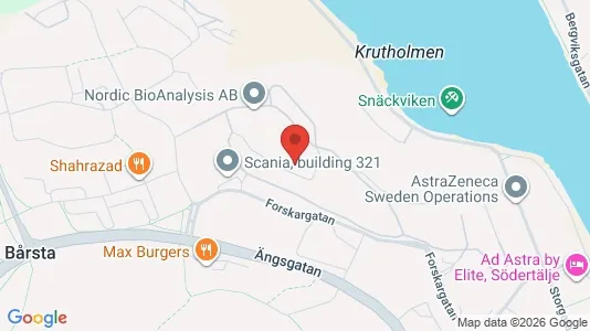 Kontorslokaler att hyra i Södertälje - Bild från Google Street View