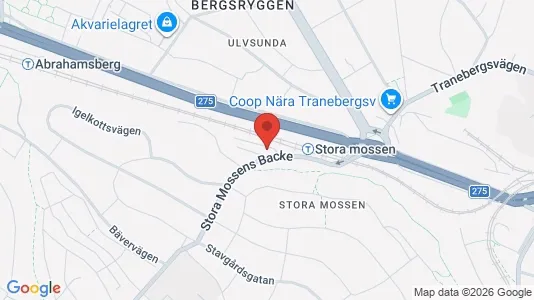 Kontorslokaler att hyra i Västerort - kort over placeringen