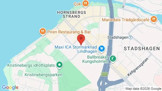 Kontorslokaler att hyra i Kungsholmen - kort over placeringen