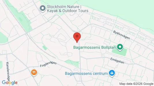 Kontorslokaler att hyra i Söderort - kort over placeringen