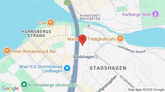 Kontorslokaler att hyra i Kungsholmen - kort over placeringen