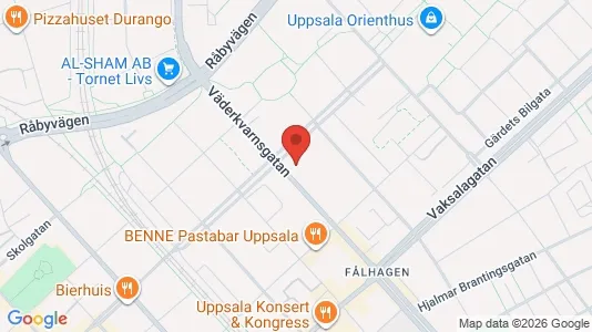 Kontorslokaler att hyra i Uppsala - Bild från Google Street View