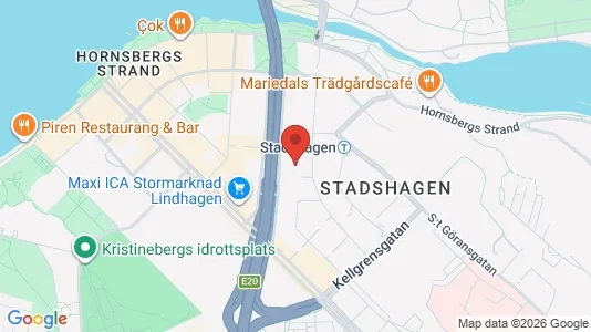 Kontorslokaler att hyra i Kungsholmen - kort over placeringen