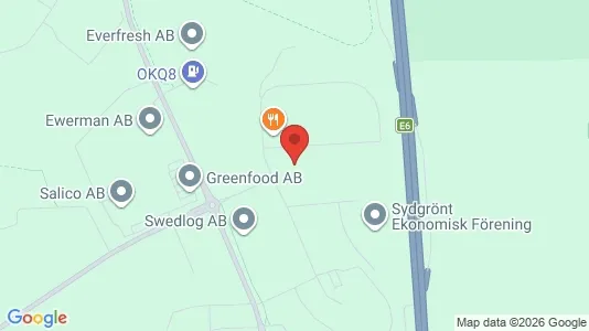 Industrilokaler att hyra i Helsingborg - kort over placeringen