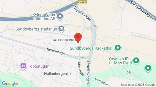 Kontorslokaler att hyra i Sundbyberg - kort over placeringen