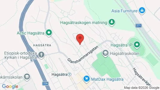 Kontorslokaler att hyra i Söderort - kort over placeringen