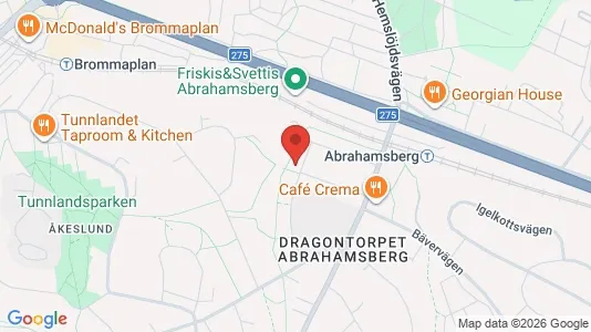 Kontorslokaler att hyra i Västerort - kort over placeringen