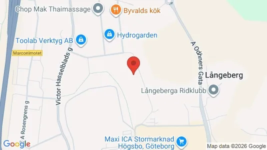 Kontorslokaler att hyra i Askim-Frölunda-Högsbo - kort over placeringen