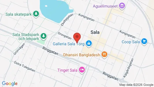 Affärslokaler att hyra i Järfälla - kort over placeringen