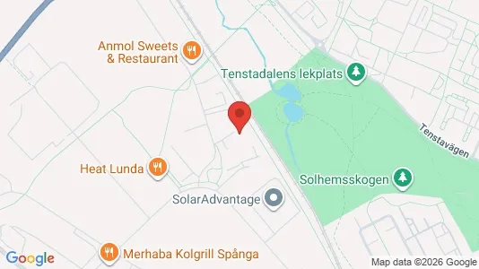 Industrilokaler att hyra i Västerort - kort over placeringen