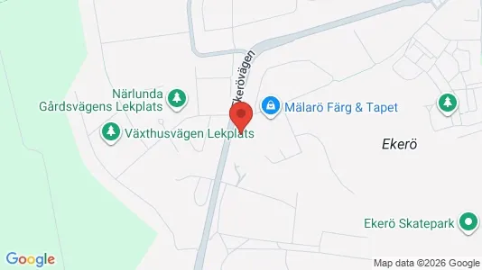 Kontorslokaler att hyra i Ekerö - kort over placeringen