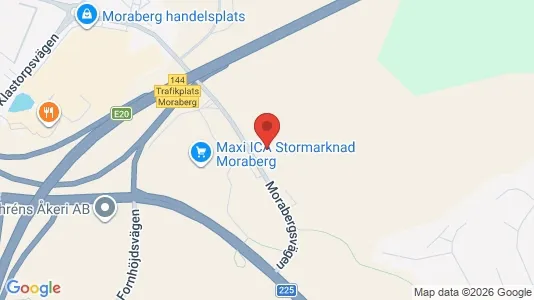 Industrilokaler att hyra i Södertälje - kort over placeringen