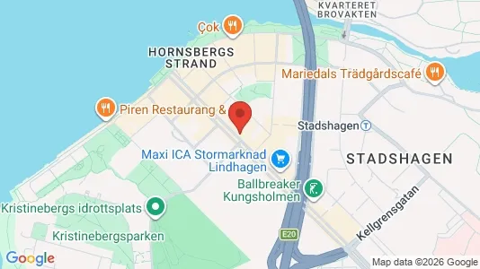 Kontorslokaler att hyra i Kungsholmen - kort over placeringen