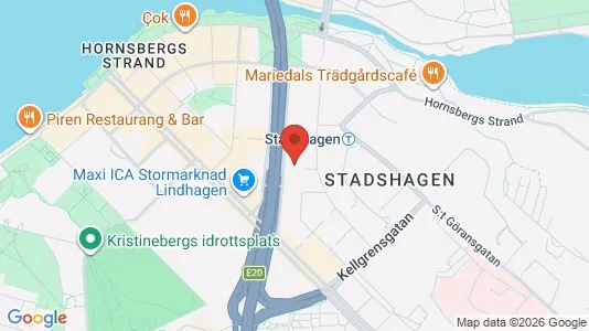 Kontorslokaler att hyra i Kungsholmen - kort over placeringen
