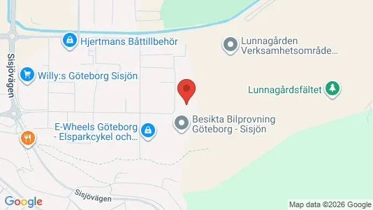 Industrilokaler att hyra i Askim-Frölunda-Högsbo - kort over placeringen