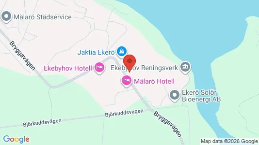 Kontorslokaler att hyra i Ekerö - kort over placeringen