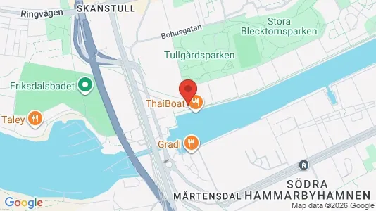 Kontorslokaler att hyra i Södermalm - kort over placeringen