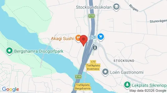 Kontorslokaler att hyra i Danderyd - kort over placeringen