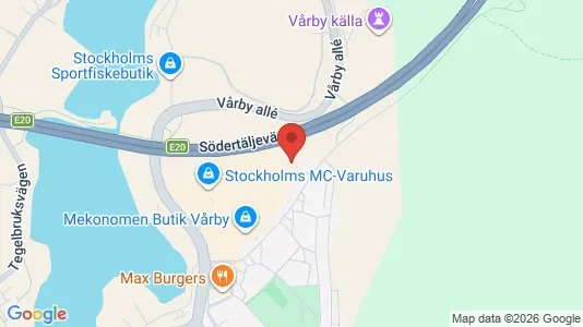 Industrilokaler att hyra i Huddinge - Bild från Google Street View