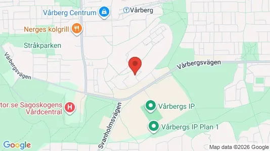 Kontorslokaler att hyra i Söderort - kort over placeringen
